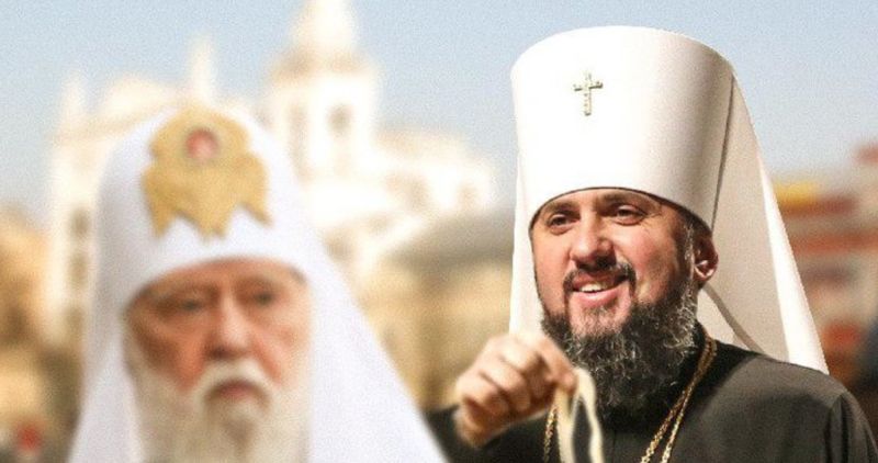 Сергей Думенко («Епифаний») и Михаил Денисенко («Филарет»)