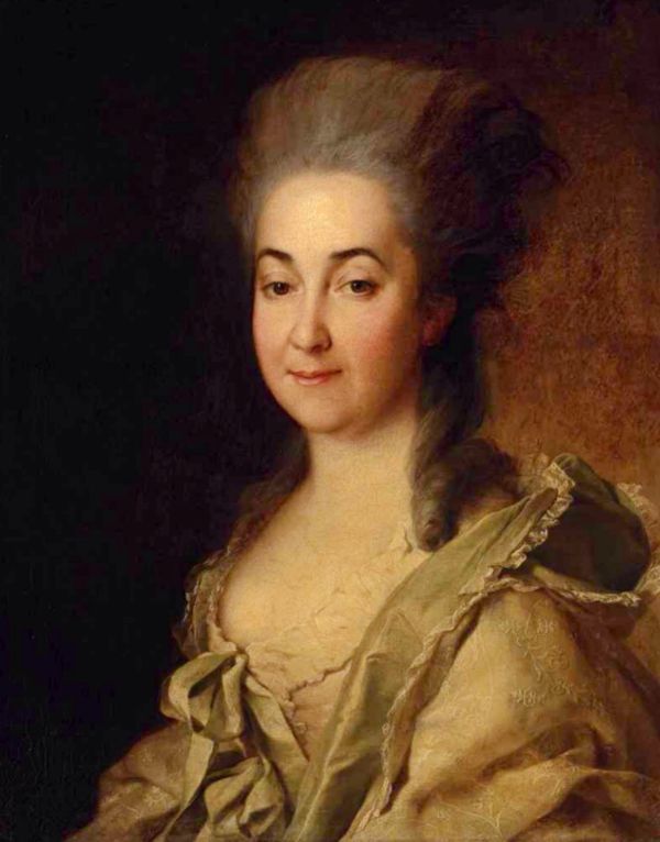 Портрет жены Марка Полторацкого – Агафоклеи Шишковой, художник Дмирий Левицкий