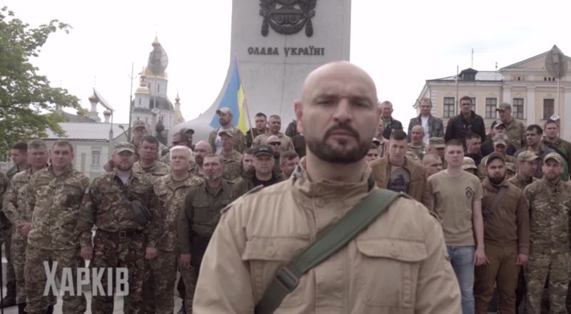 Протесты атошников против Зеленского