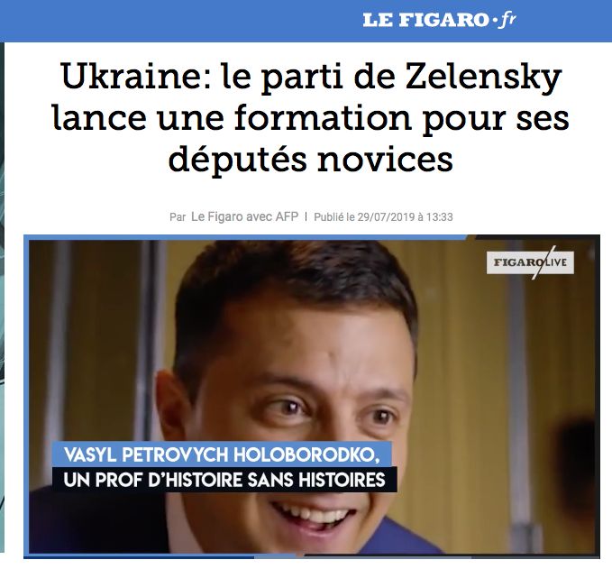 Ukraine: le parti de Zelensky lance une formation pour ses députés novices