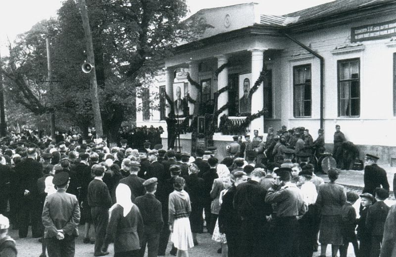 Открытие литературно-мемориального музея И.П. Котляревского в Полтаве 28 сентября 1952 года.