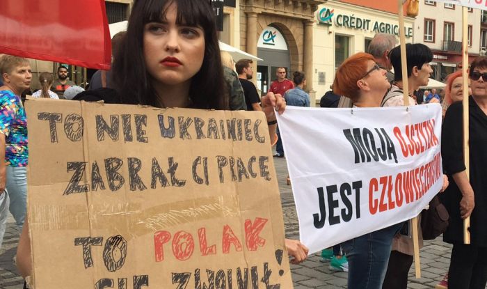 Антибандеровские и антиукраинские акции в Польше