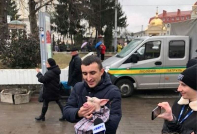 Лучане в ожидании Порошенко