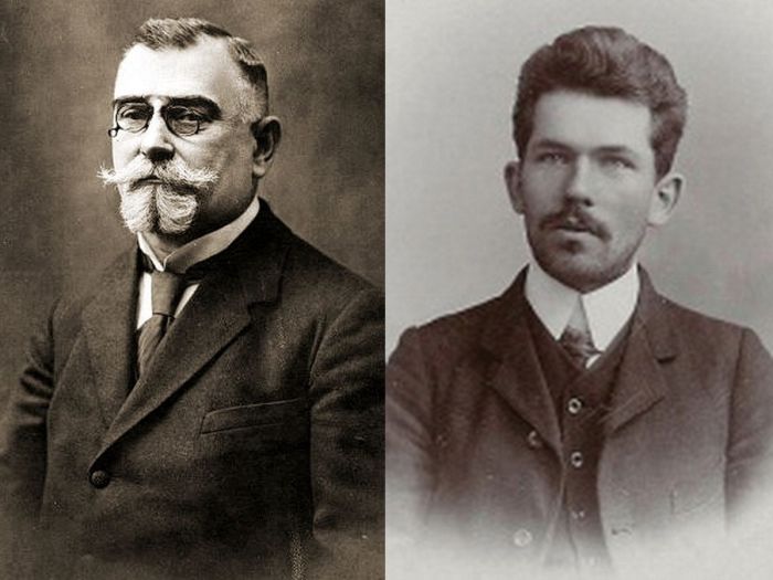 Кость Левицкий и Юлиан (Маркиан) Меленецкий.