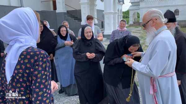 Визит Одесского митрополита в Святогорскую Лавру