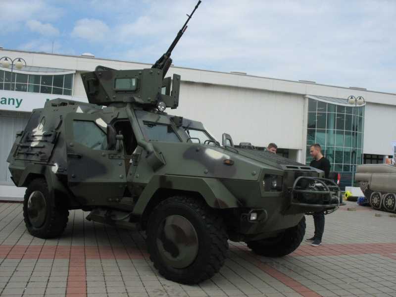 Доделанный поляками броневик «Дозор» теперь Oncilla