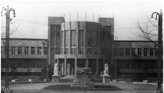 Одесса, лагерь №138 на Пролетарском (Французском) бульваре. Сейчас здравница СБУ «Одесса».