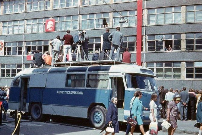 Завод ЛАЗ при СССР