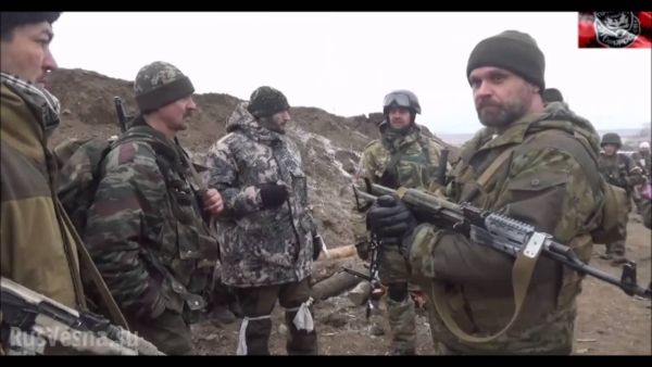 На передовой