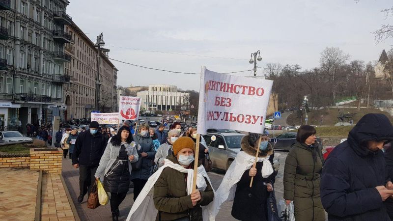 В феврале работники противотуберкулёзных учреждений в Киеве протестовали против их закрытия, но их голоса никто не услышал