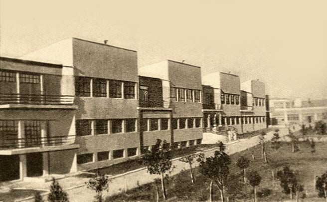 Трудовая коммуна им. Ф.Э. Дзержинского. Корпуса завода. 1930-е годы