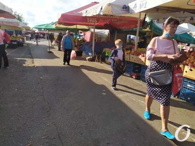 На одном из одесских базаров