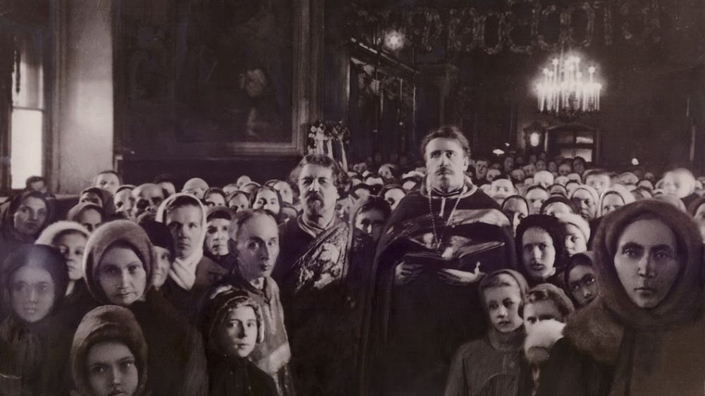 Пасхальное богослужение в годы войны