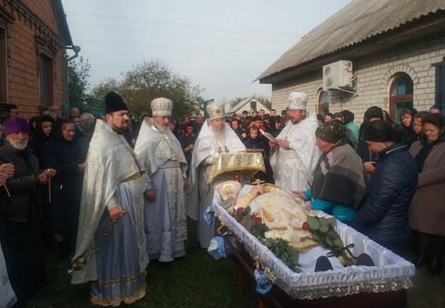 Отпевание о. Василия Иваничко