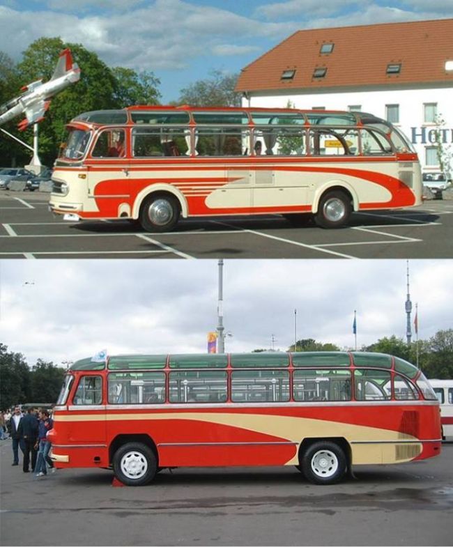 Прообраз Мерседес и ЛАЗ