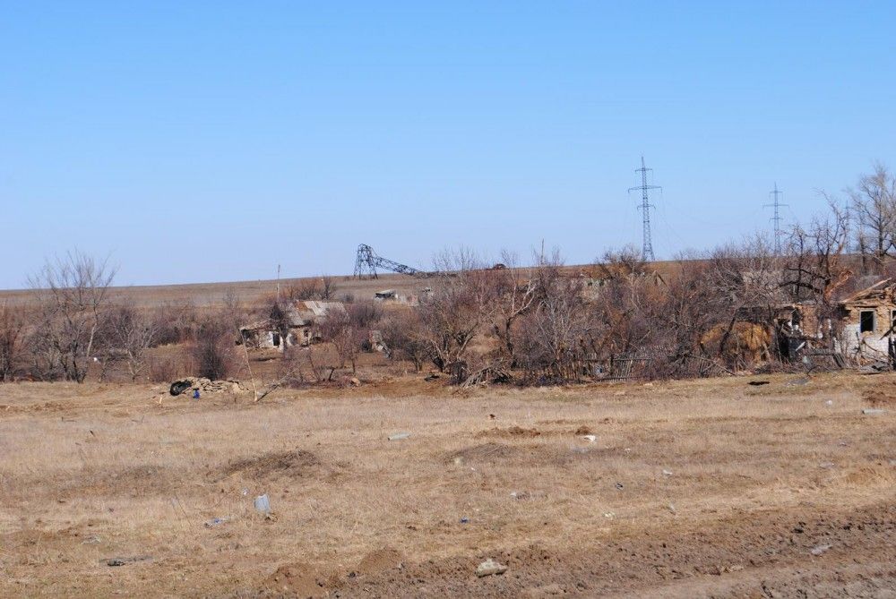 Cело стёрли с лица земли