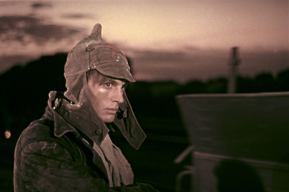 Василий Лановой в роли Павла Корчагина