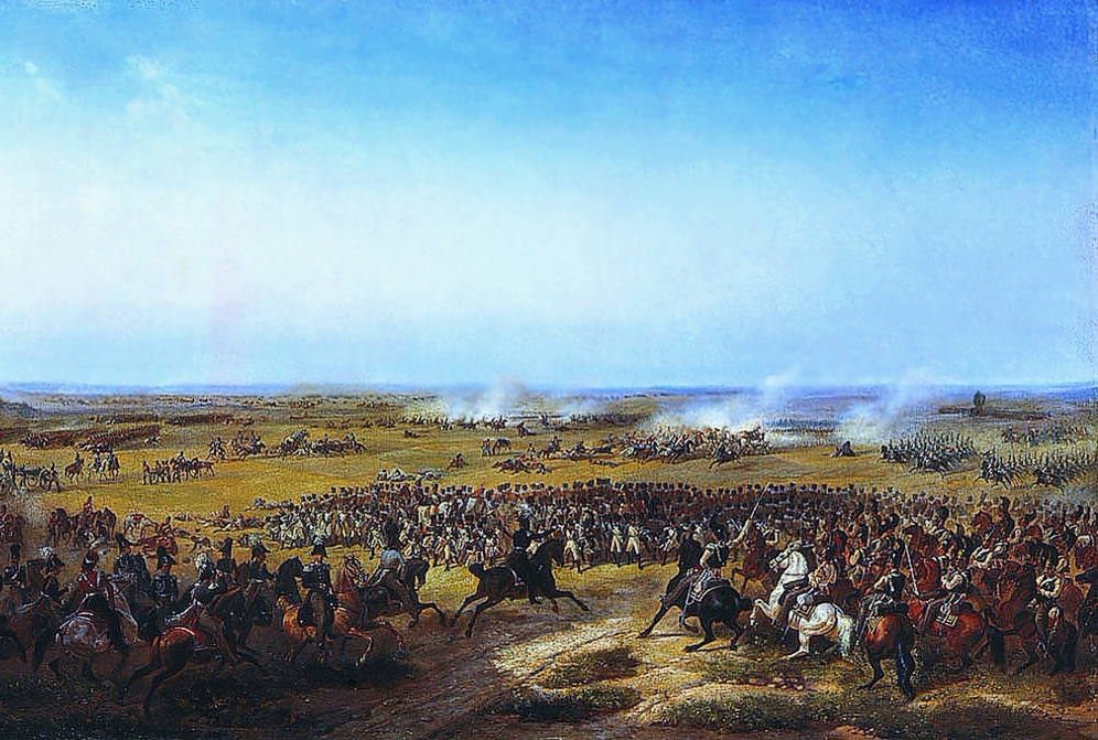 Битва при Фер-Шампенуазе на картине В.Ф.Тимма