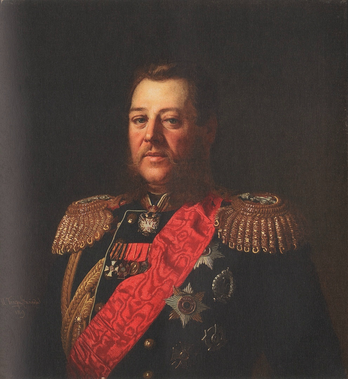 Портрет Краббе кисти художника Йохана Кёлера