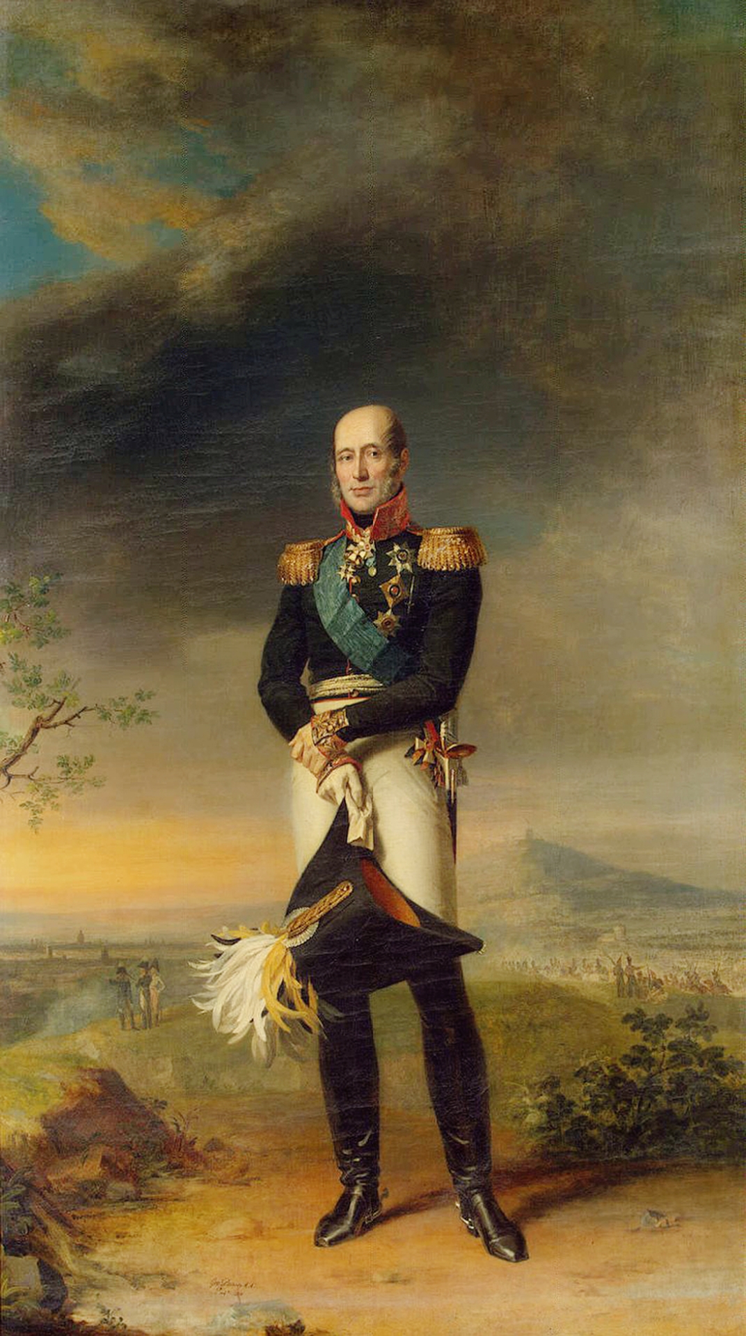 Портрет Барклая де Толли кисти Джорджа Доу