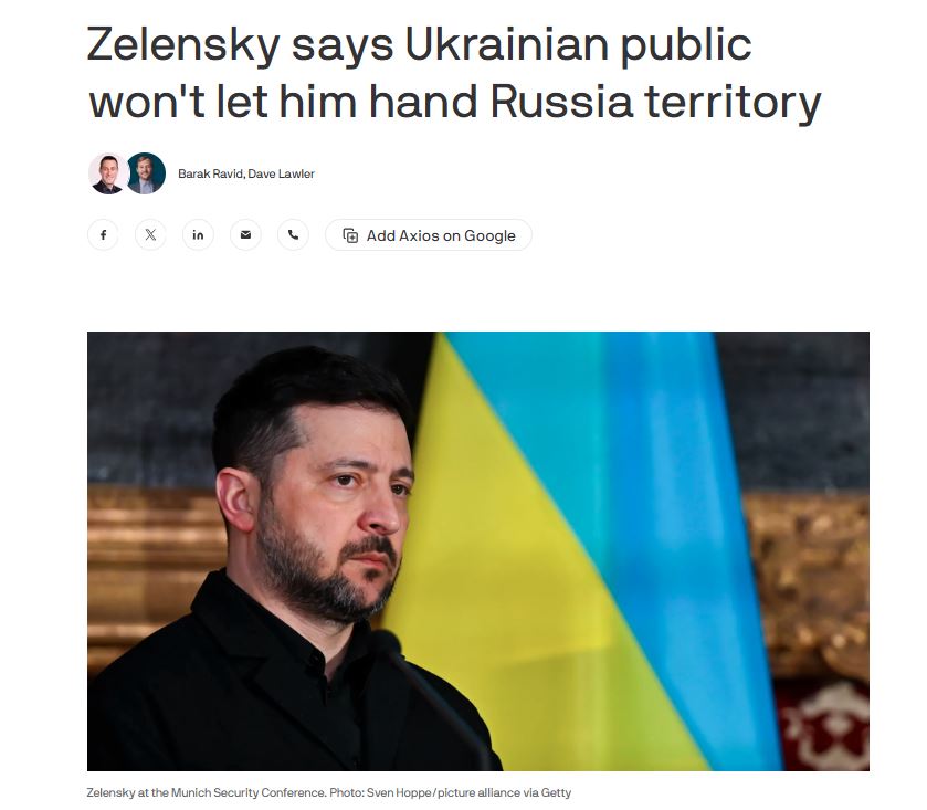 Мира на Украине не будет – Зеленский против 