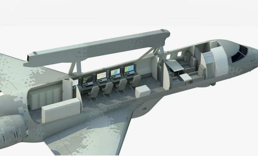 Шведский самолёт ДРЛО