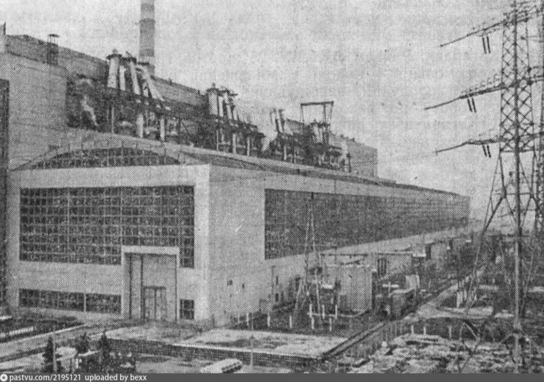 Строительство Трипольской ТЭС и городка энергетиков Украинка, 1960-1970-е годы, СССР