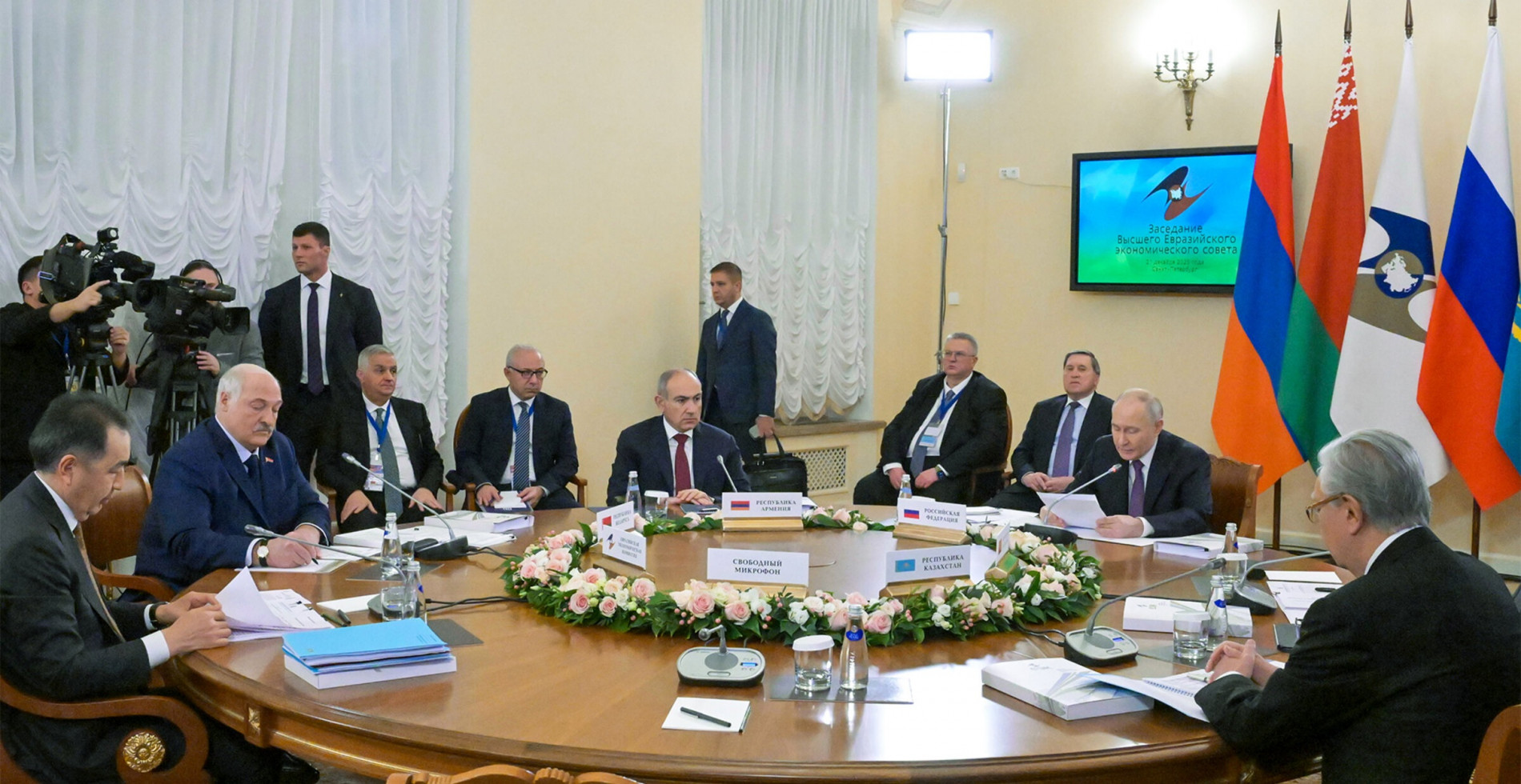 Заседание Высшего евразийского экономического совета в узком составе, 21 декабря 2025 года.