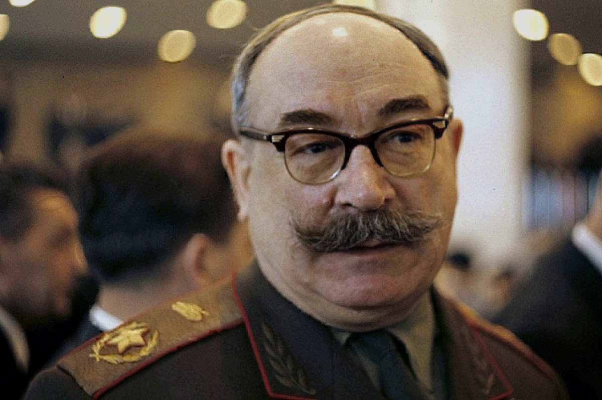 Главный маршал бронетанковых войск СССР, Герой Советского Союза Павел Алексеевич Ротмистров. 1966 год. Фото Бориса Кауфмана