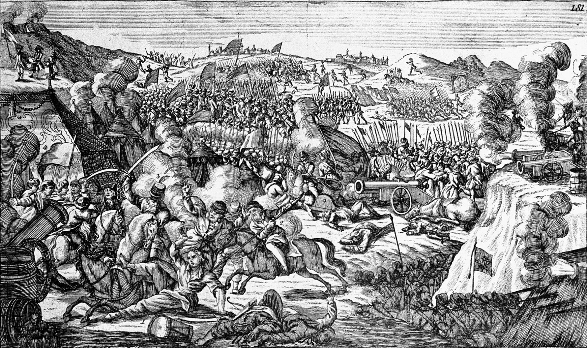 Восстание Костюшко. Гравюра XVIII века