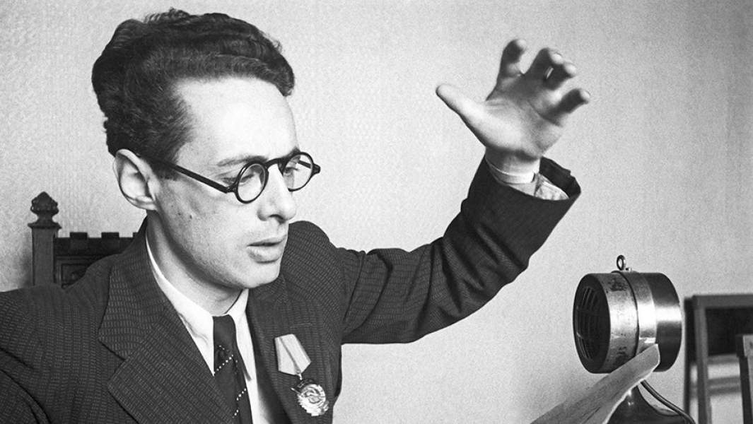 Легендарный диктор Юрий Левитан