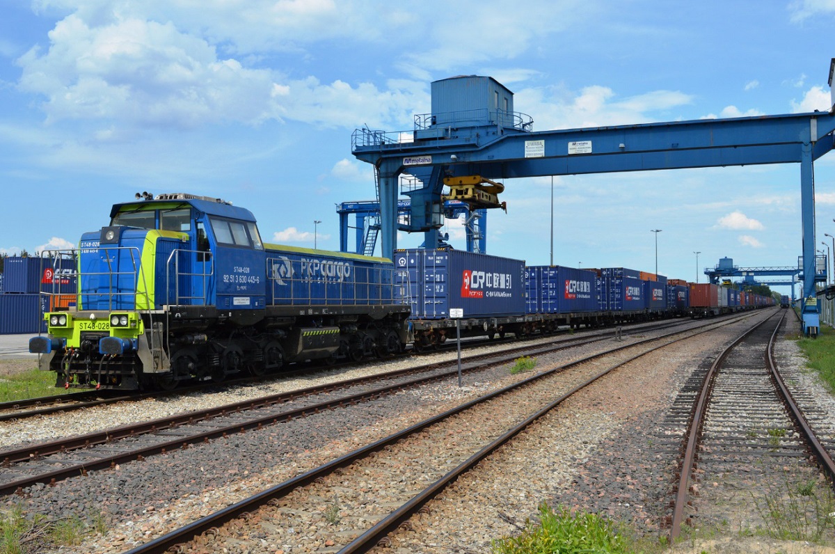 Контейнерный поезд из Китая в Малашевичах