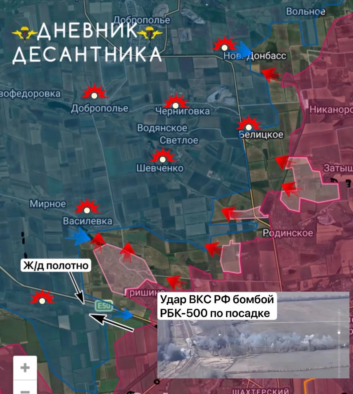 Карта СВО 19 марта 2026 года. Красноармейское направление.