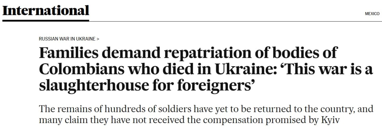 Наёмников в Колумбии объявили вне закона