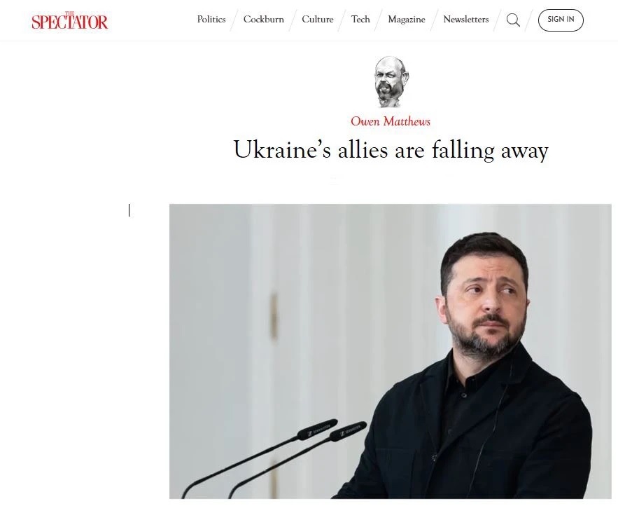 Положение Зеленского становится критическим