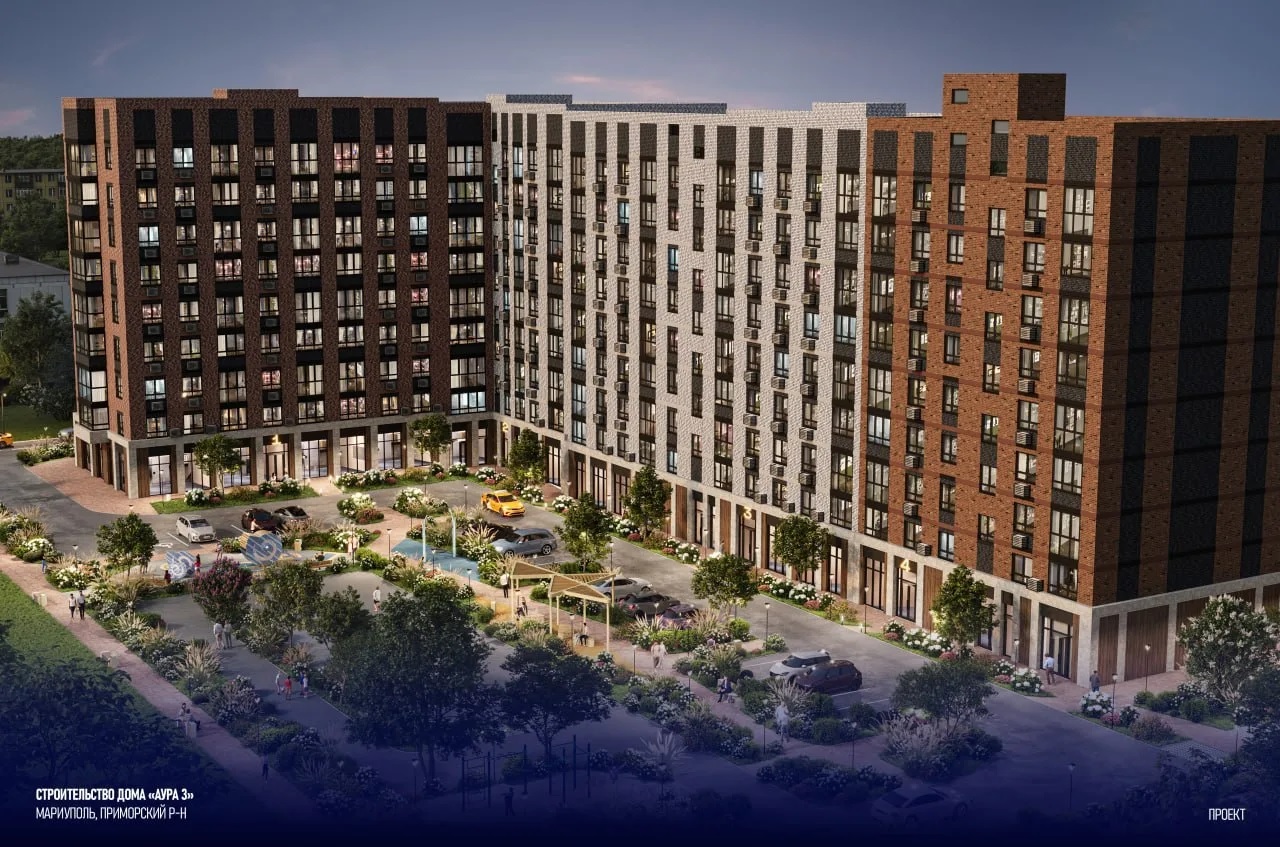 В Мариуполе завершается строительство ещё одного жилого комплекса