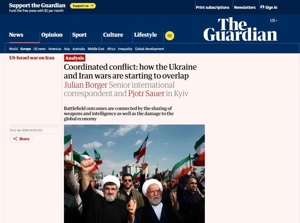 Войны на Украине и в Иране – всё больше общего