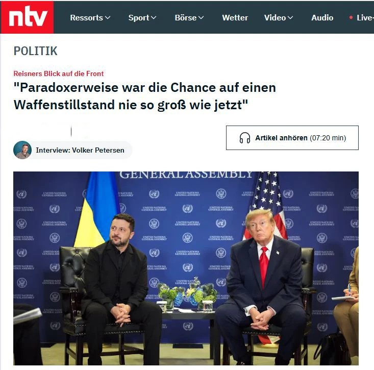 Капитуляция Украины – в интересах самой Украины
