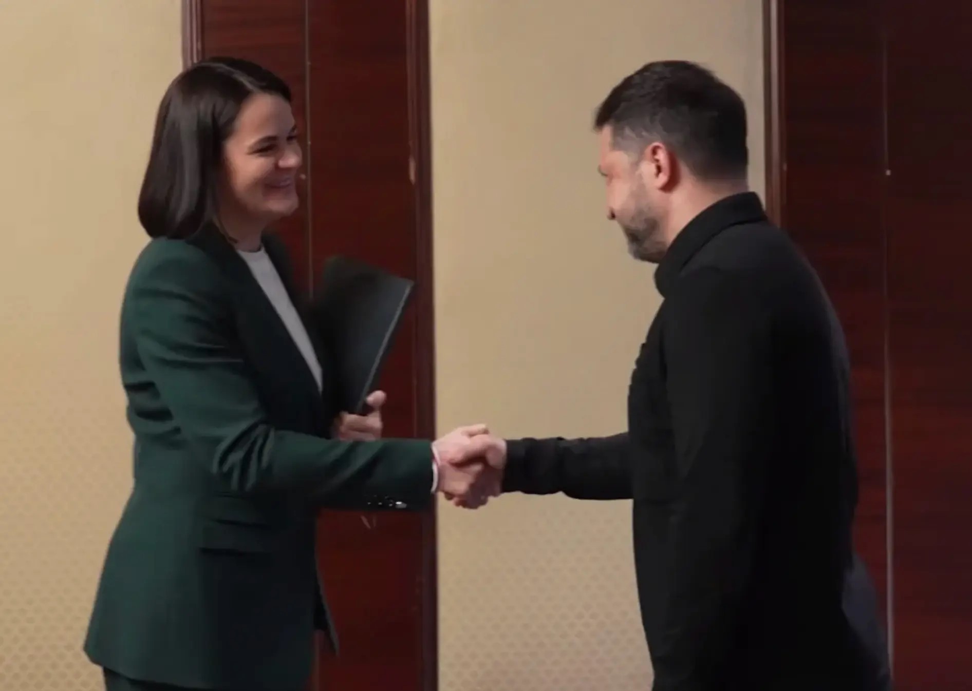Светлана Тихановская и Владимир Зеленский встретились в Киеве 26.05.2026