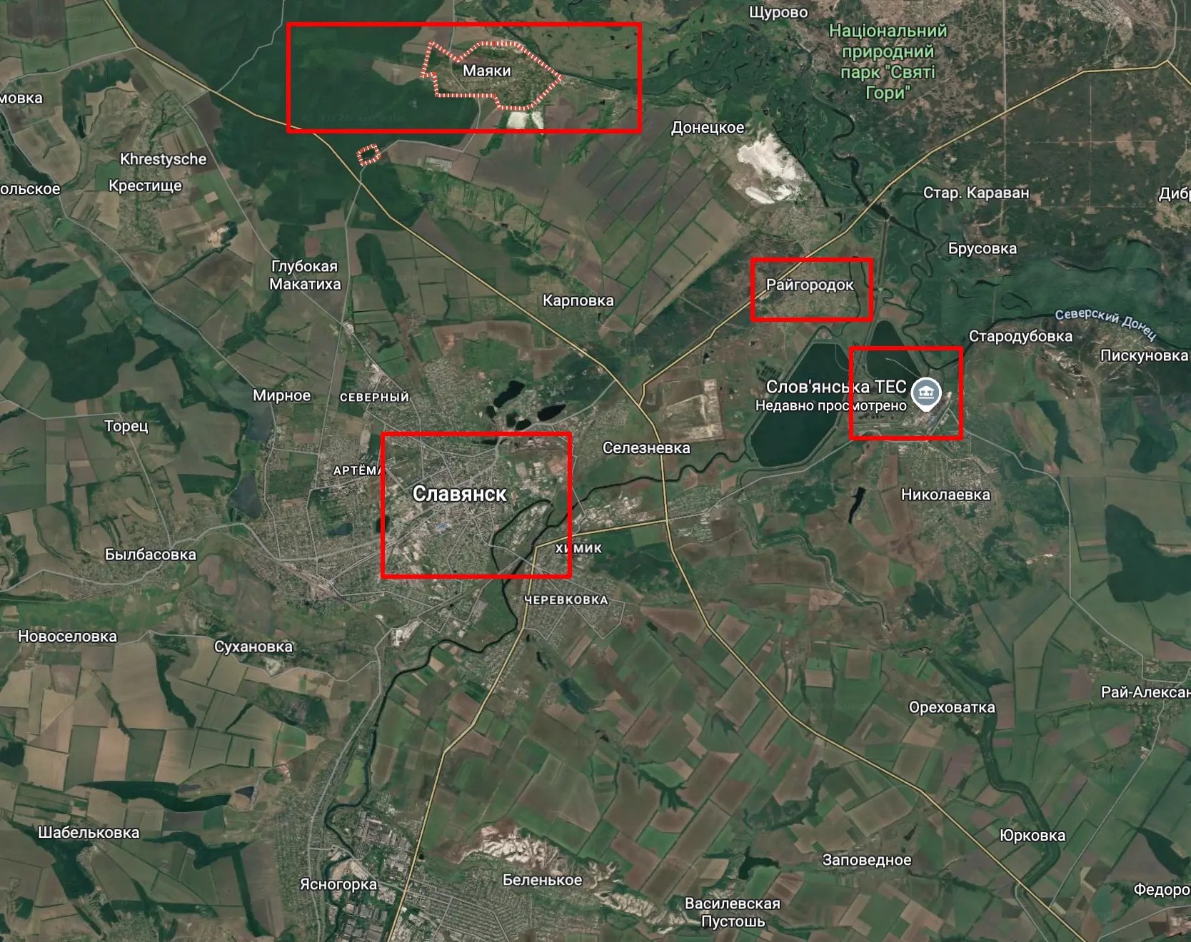 Карта СВО 26 июня 2026 года. Славянское направление.