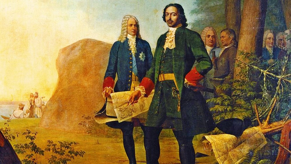 «Пётр Великий. Основание Санкт-Петербурга». Художник Алексей Венецианов