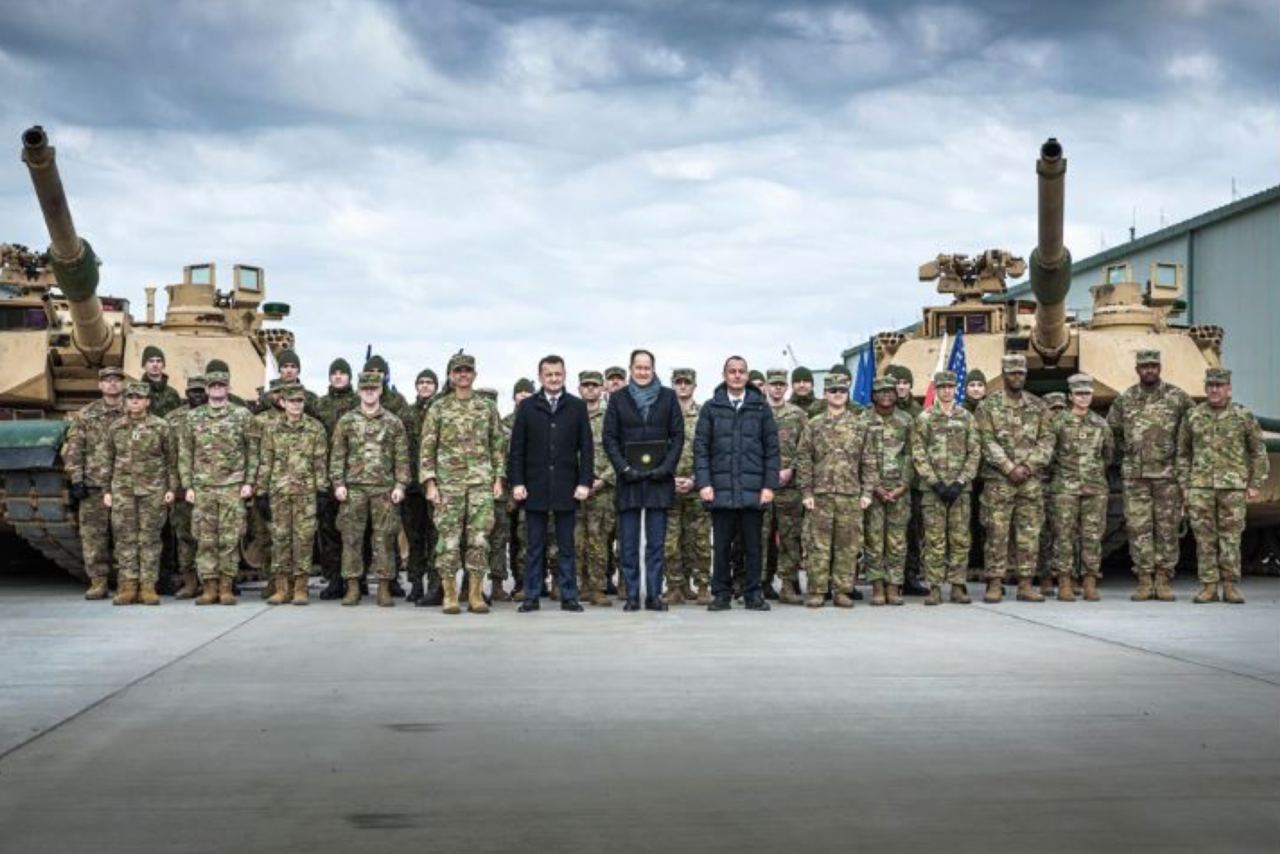 Открытие американского логистического центра в Повидзе