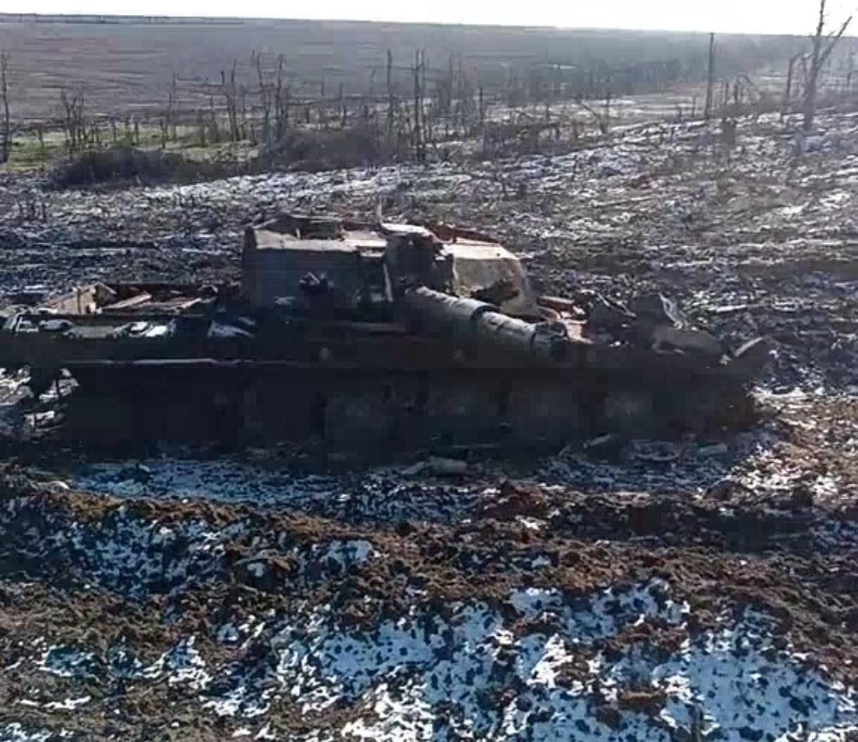 Британский танк Challenger 2 снят с вооружения ВСУ в Запорожье
