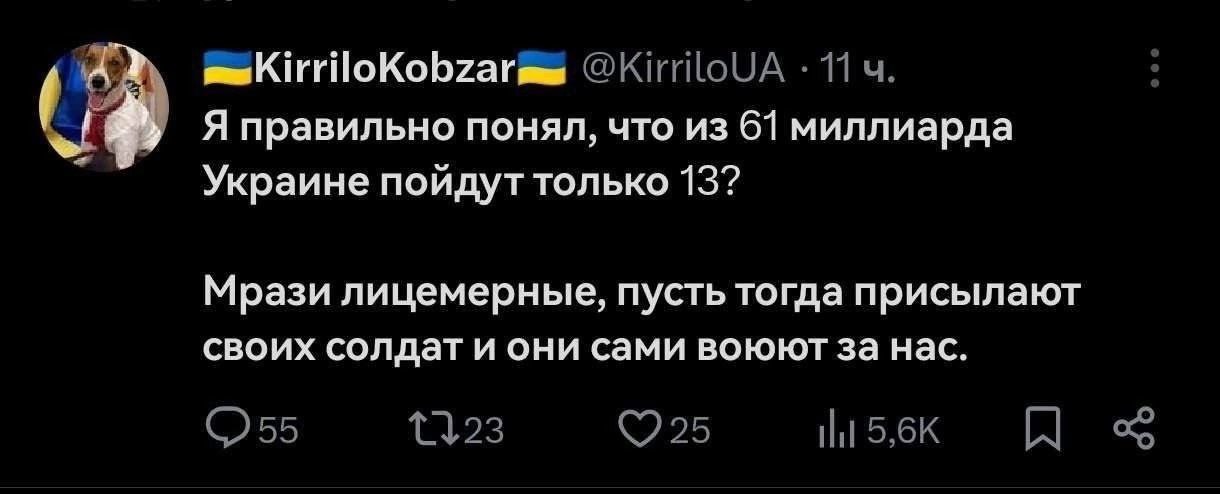 Украинские паны недовольны кредитом вместо «халявы»