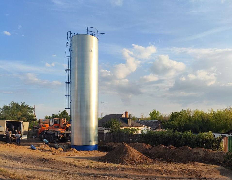 Водонапорная башня в Макеевке