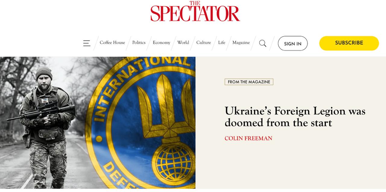 Каждый пятый британский наёмник нашёл свою погибель на Украине, пишет «Спектратор»