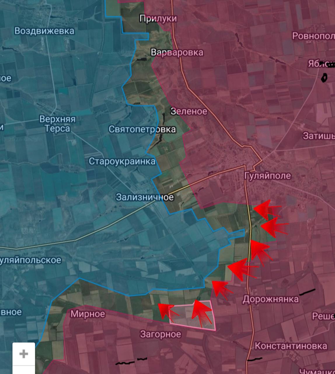 Новости СВО. Участок Гуляйполя.