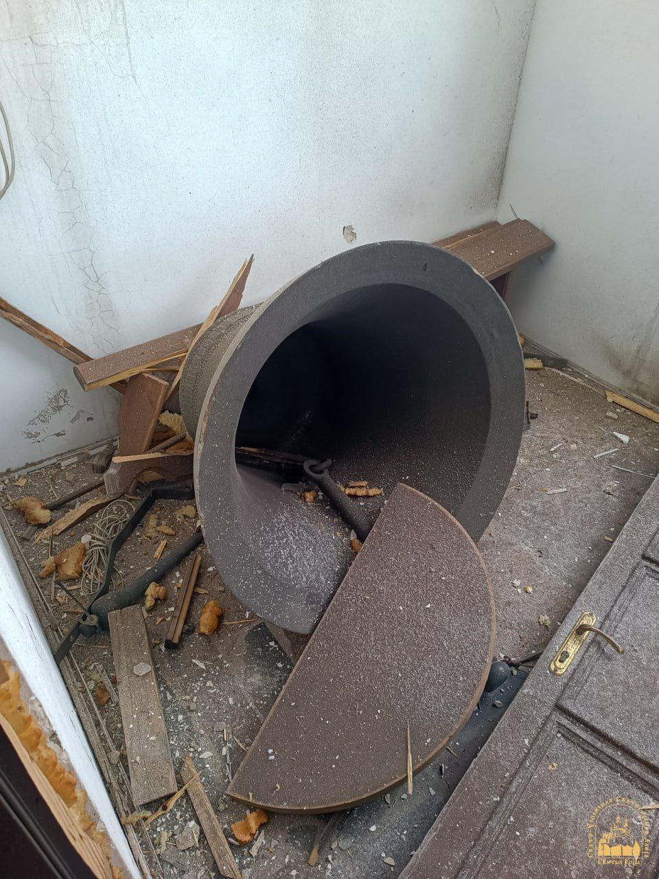 Свидетельства бесчинств ВСУ в православном храме