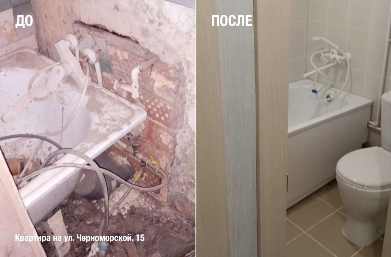 До и после восстановления