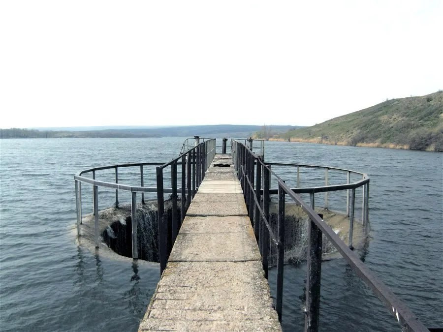 Гидротехническое сооружение Лутугинского водохранилища